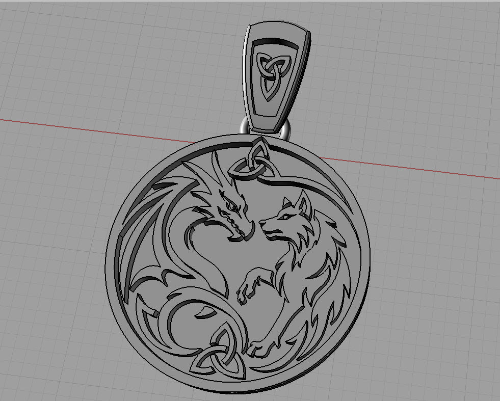 Unique pair pendants