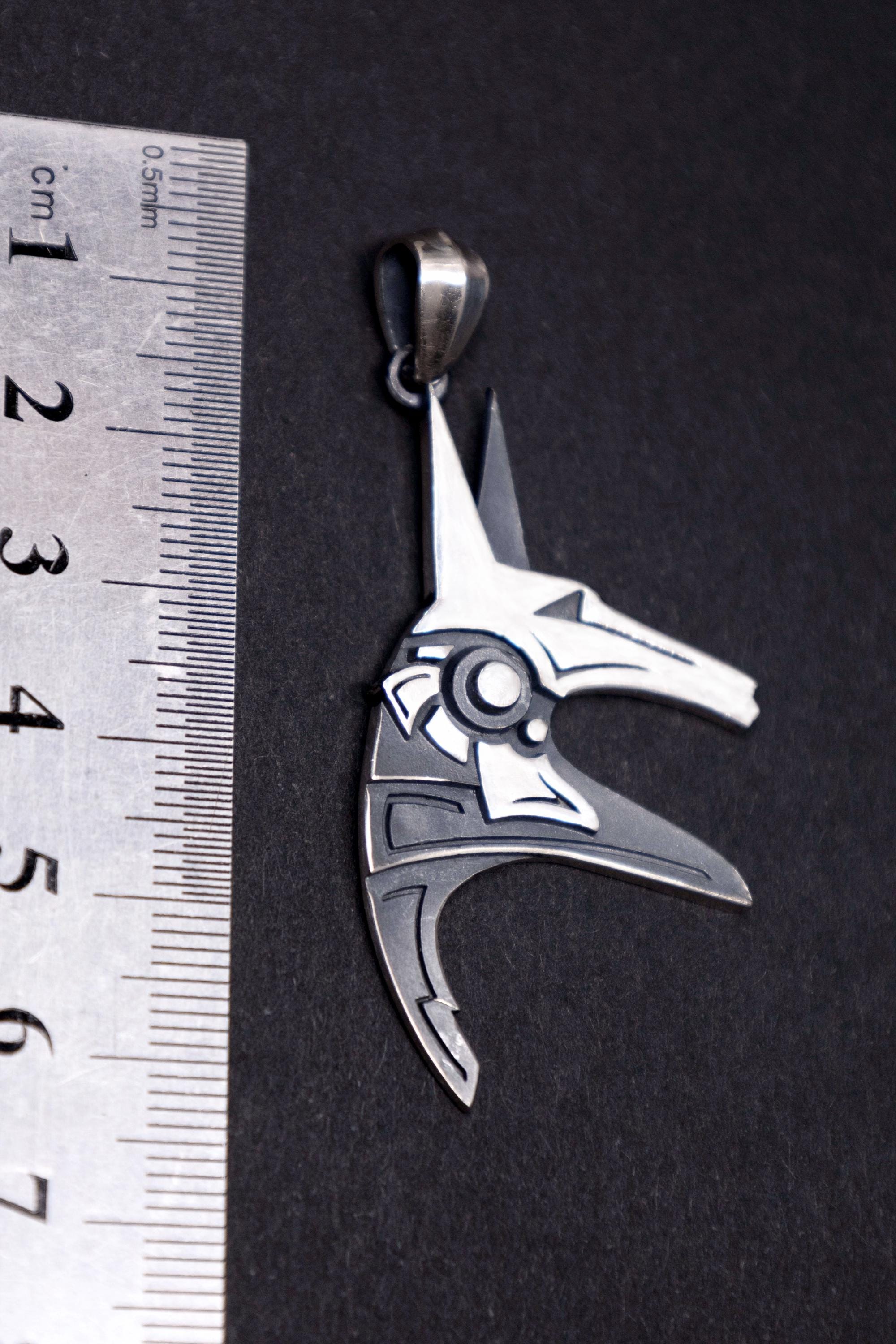 StarGate Anubis solver statement pendant,  gift for geek