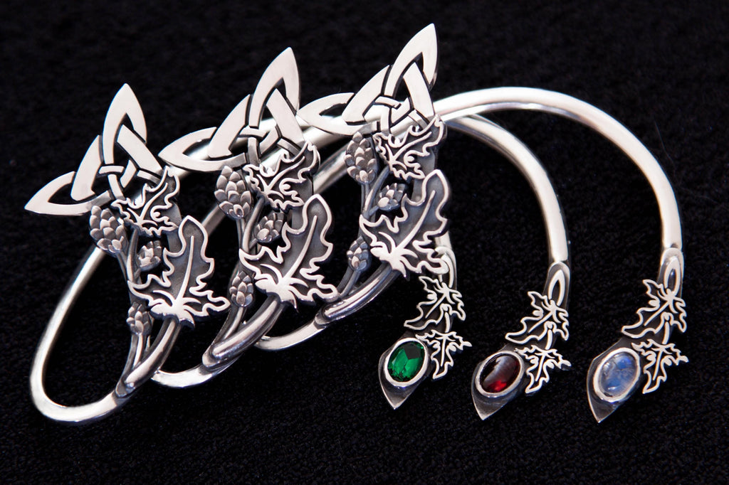 Statement elven ear cuffs, gems on your choice MoonStone jewelry