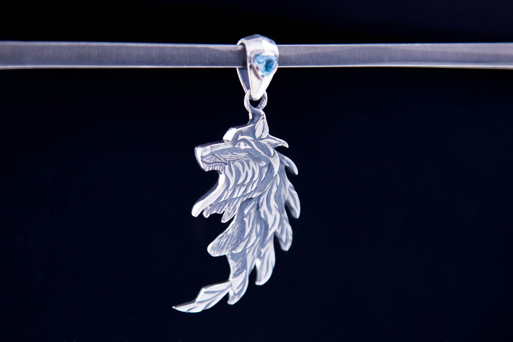 Wolf pair pendants symbolizing connection and loyalty