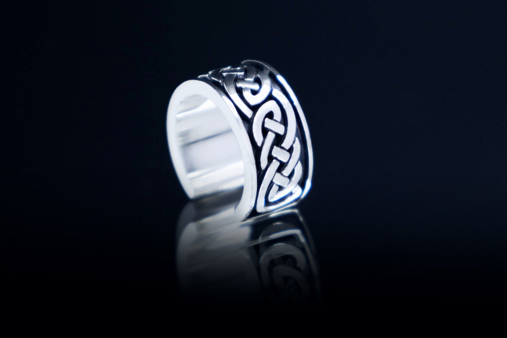 Celtic ear cuff shown Handmade sterling silver