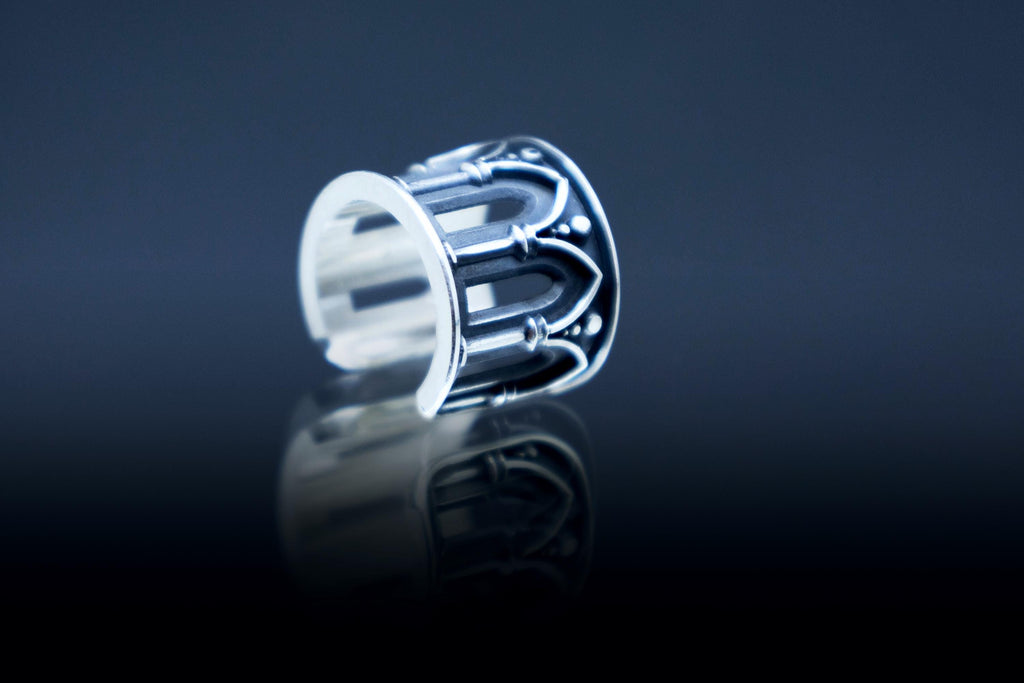 medieval arch ear cuff no piercing earring