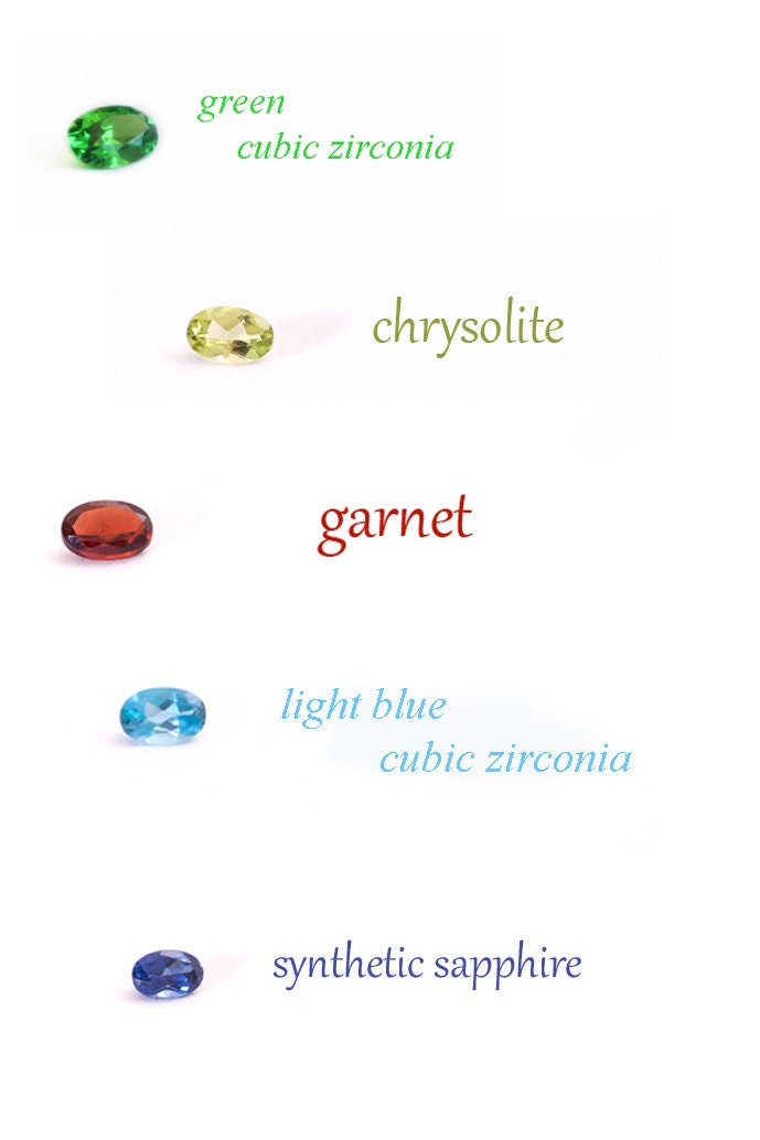 Wolf & Cat Gemstone Pendants Sterling Silver Matching Pair