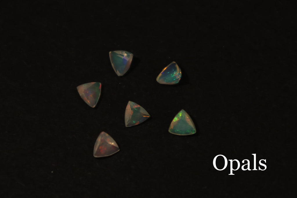 Ethiopian opal trillions